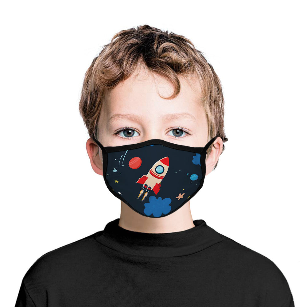 ?Rocket? Face Cover Ordinary Face Cover for Children's