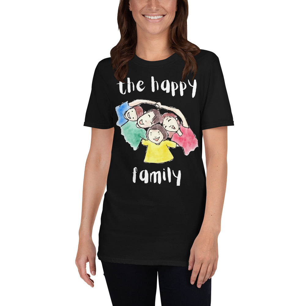 the happy family Short-Sleeve Unisex T-Shirt