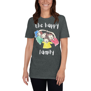 the happy family Short-Sleeve Unisex T-Shirt